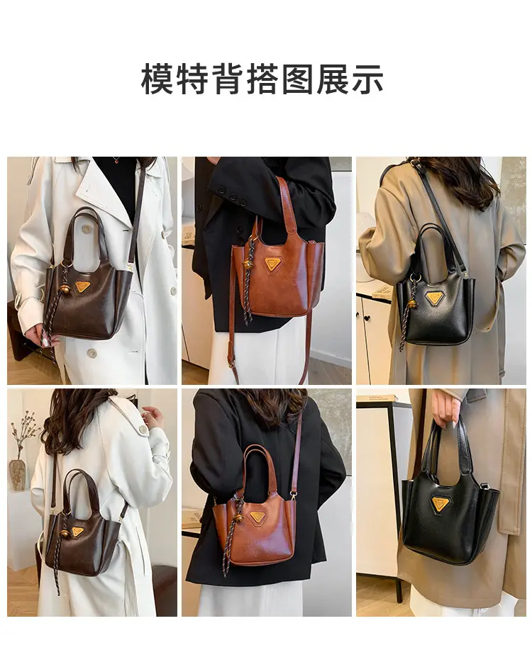 Black Retro Crossbody Bag for Women 2024 — feature 7