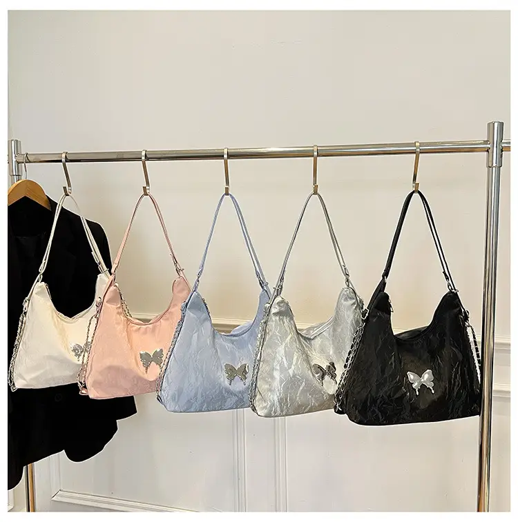 Light Grey Bowknot Shoulder Bag for Women — feature 13