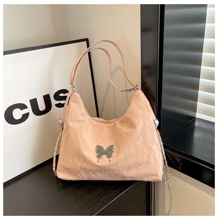 Light Grey Bowknot Shoulder Bag for Women — feature 15