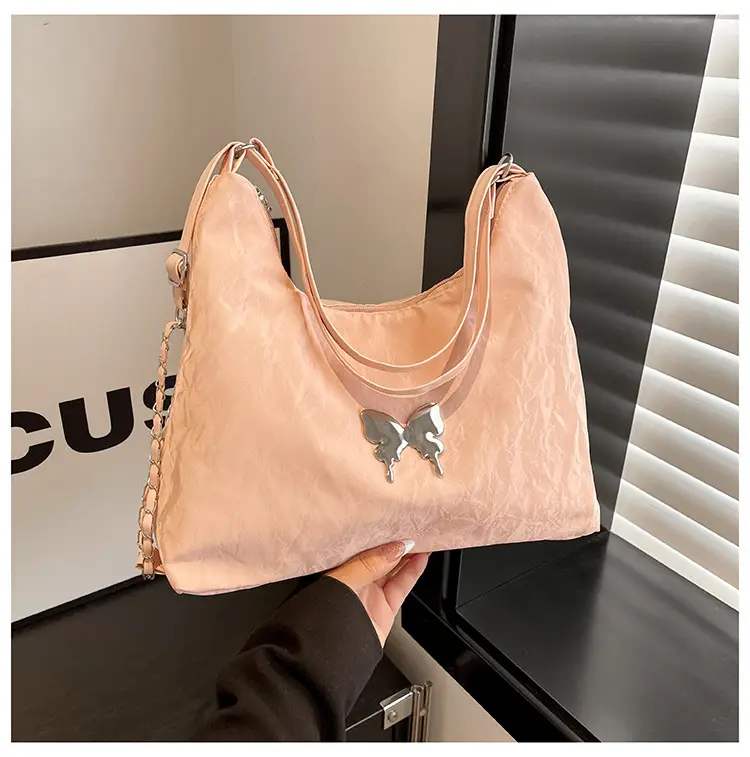Light Grey Bowknot Shoulder Bag for Women — feature 16