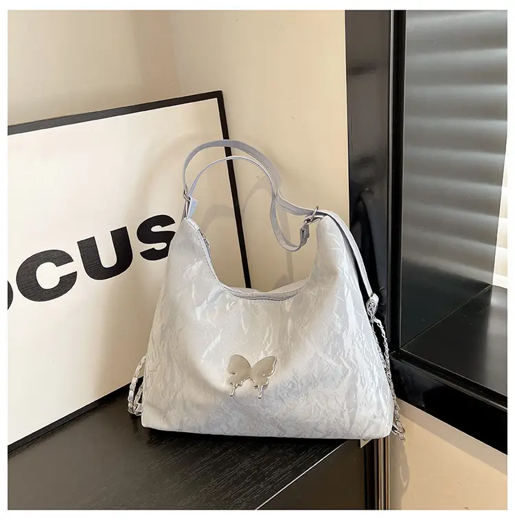 Light Grey Bowknot Shoulder Bag for Women — feature 18