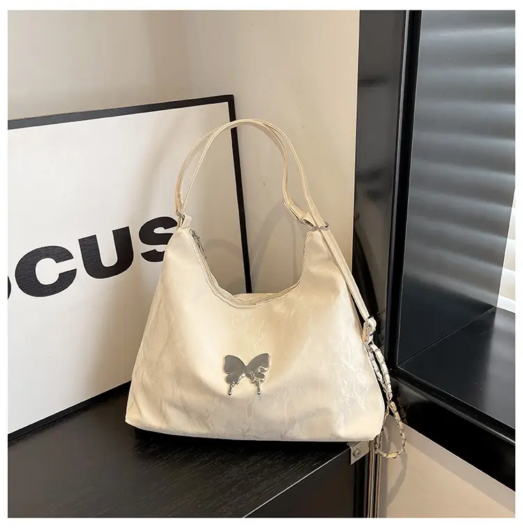 Light Grey Bowknot Shoulder Bag for Women — feature 25