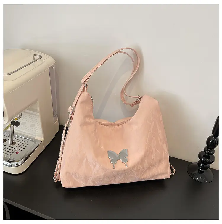 Light Grey Bowknot Shoulder Bag for Women — feature 27