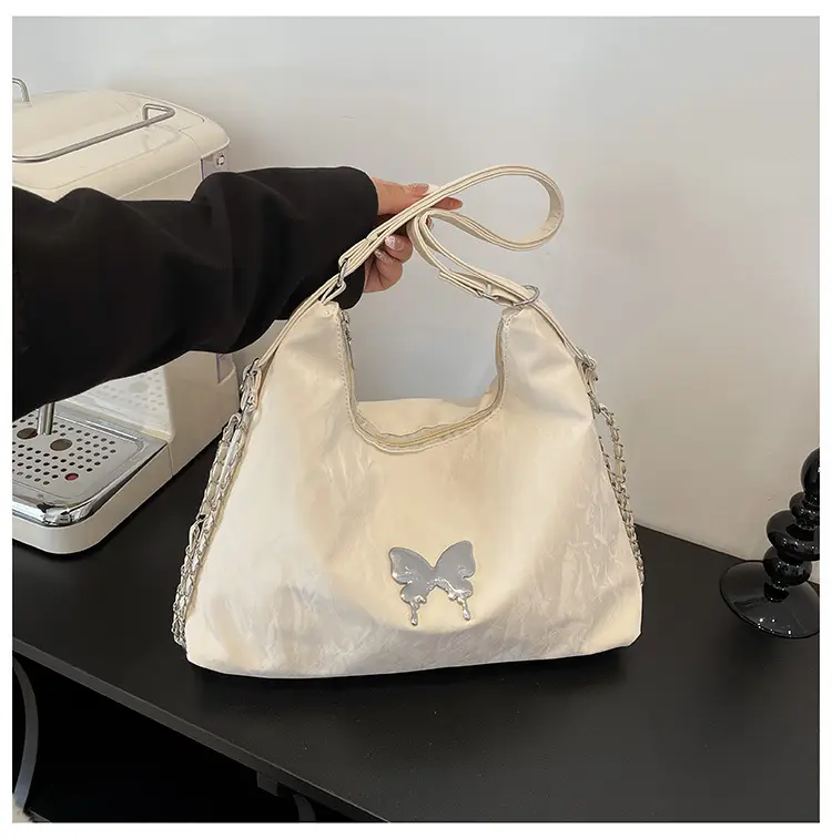 Light Grey Bowknot Shoulder Bag for Women — feature 31