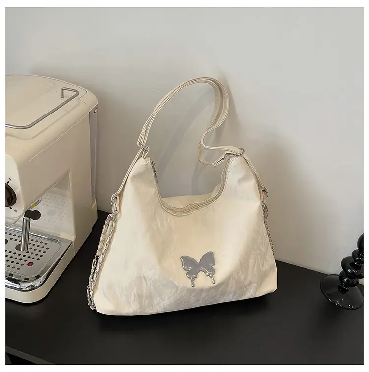 Light Grey Bowknot Shoulder Bag for Women — feature 32
