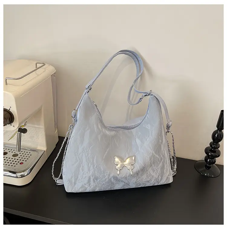 Light Grey Bowknot Shoulder Bag for Women — feature 36