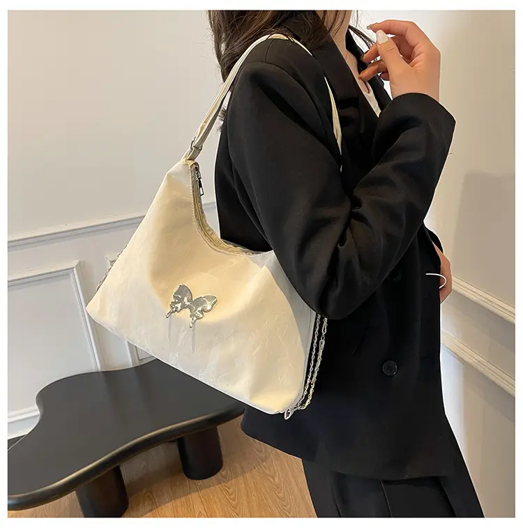 Light Grey Bowknot Shoulder Bag for Women — feature 39