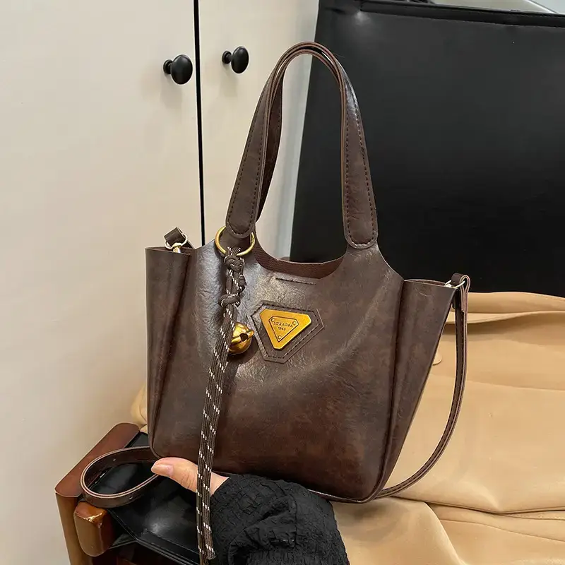 Retro Brown Crossbody Bag for Women 2026 - Image 2