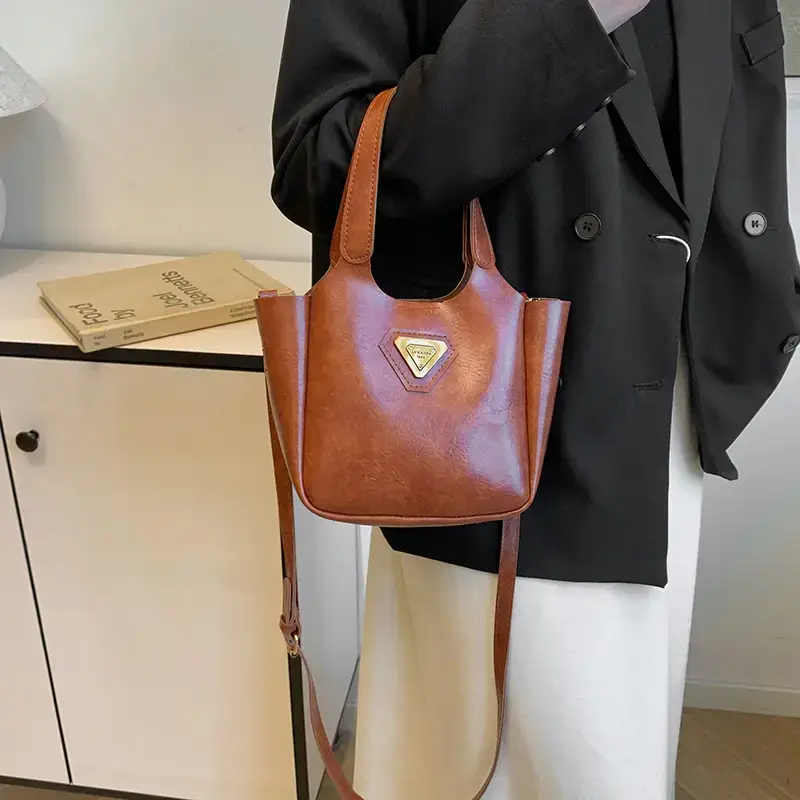 Retro Brown Crossbody Bag for Women 2026 - Image 4