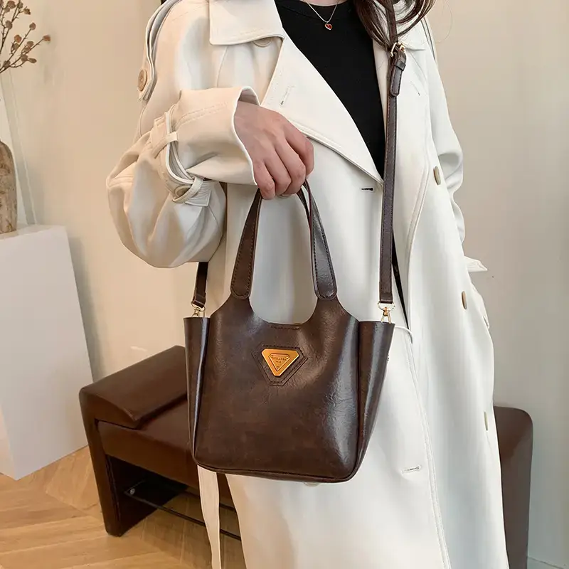 Retro Brown Crossbody Bag for Women 2026 - Image 5