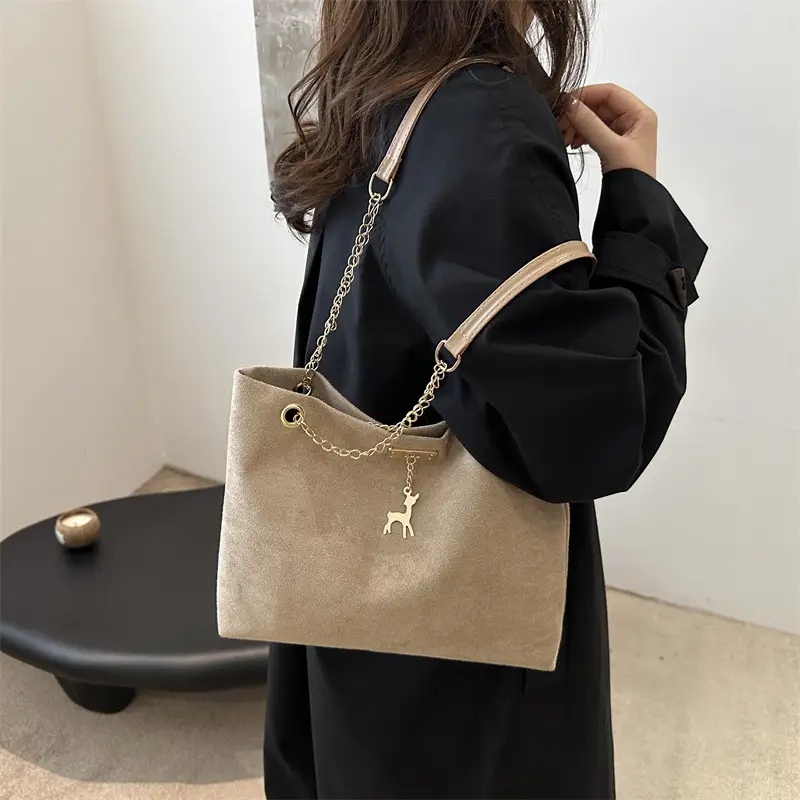 Vintage Chain Shoulder Bag Women 2024 Winter - Image 7
