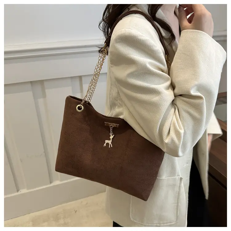 Vintage Chain Shoulder Bag Women 2024 Winter — feature 18