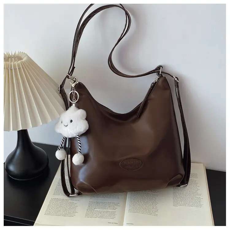 Women's Korean Style Chain Underarm Tote Bag 2024 - Image 3