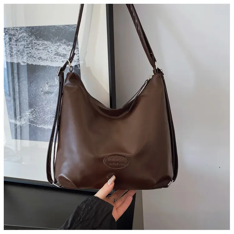 Women's Korean Style Chain Underarm Tote Bag 2024 - Image 6