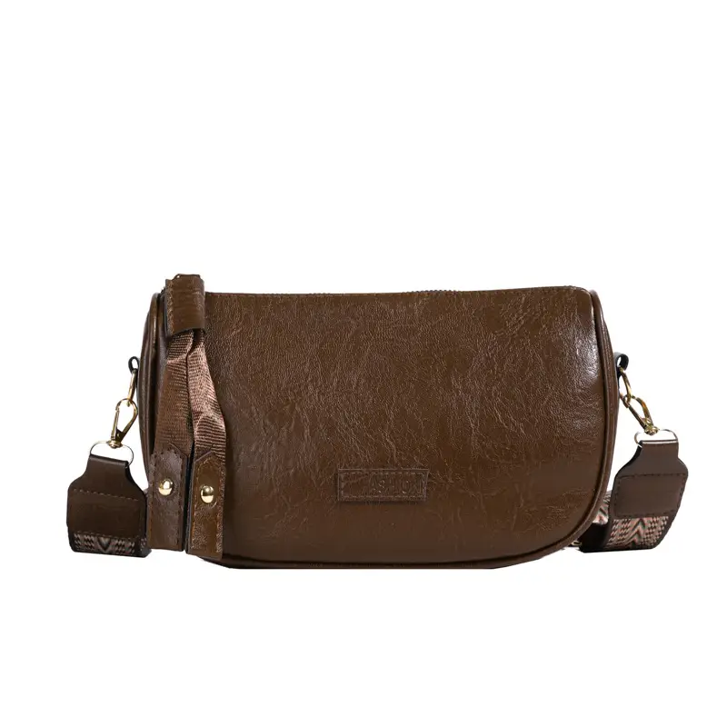 Boston Retro Shoulder Messenger Bag Brown 2024