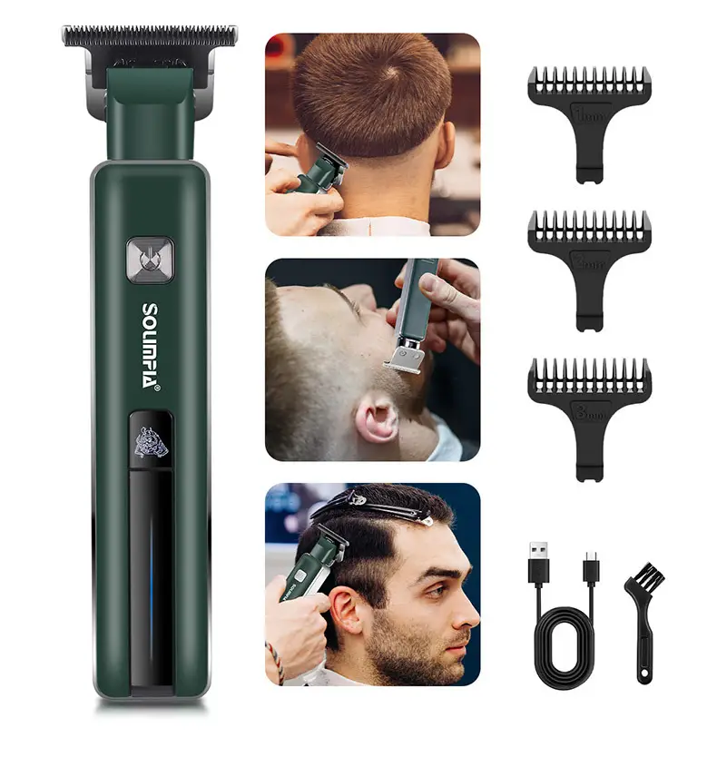 USB Rechargeable Electric Hair Clipper with Gradient Carving & 7200 RPM — feature 13