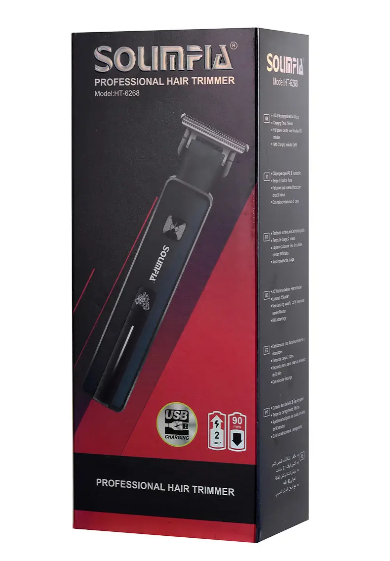 USB Rechargeable Electric Hair Clipper with Gradient Carving & 7200 RPM — feature 20
