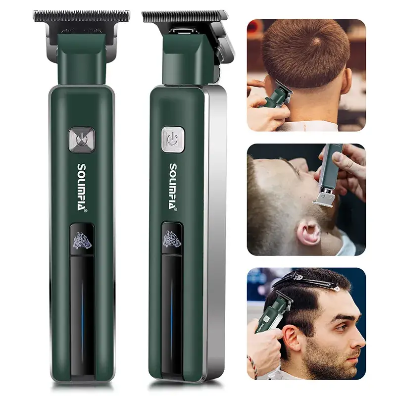 USB Rechargeable Electric Hair Clipper with Gradient Carving & 7200 RPM - Image 2