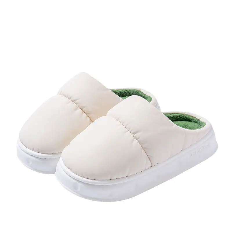 2026 New Cotton Slippers for Women, Winter down Non-Slip Waterproof Warm Couple Indoor Home Cotton Slippers for Men - Image 9