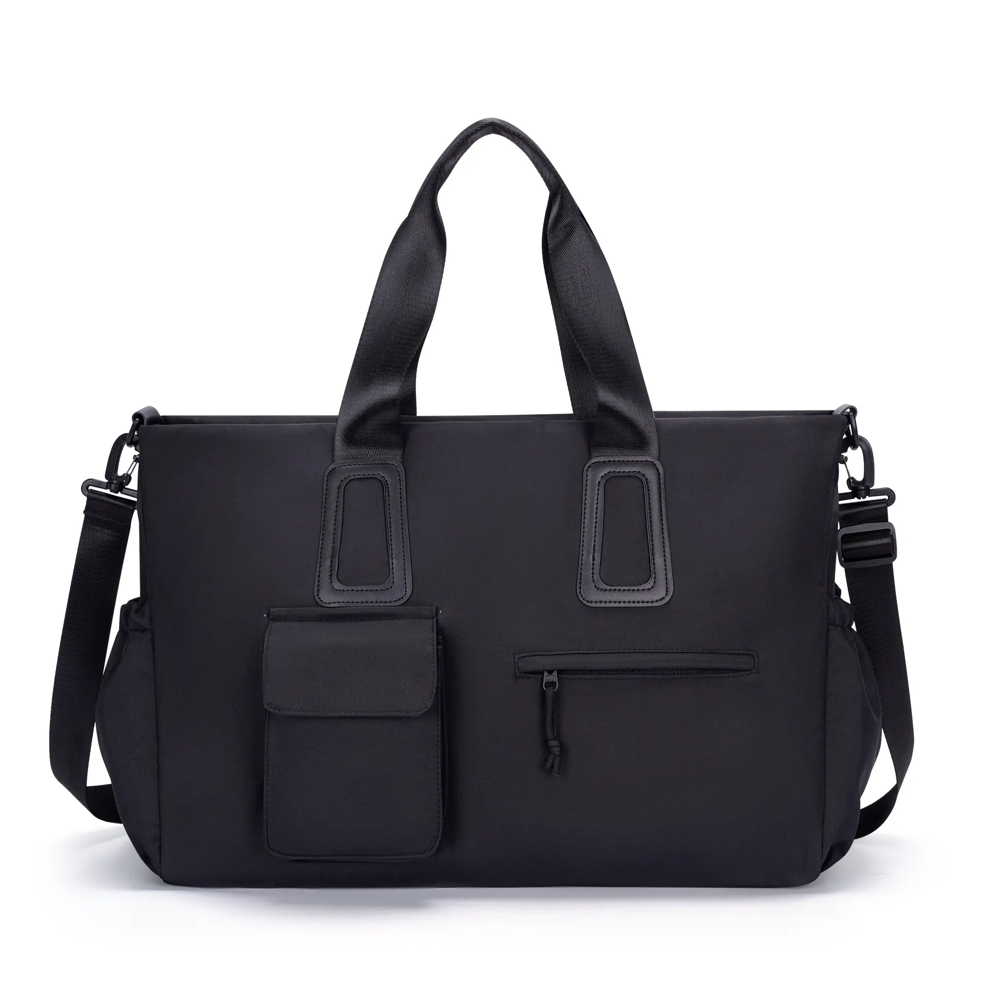 Women's Waterproof Travel Bag Brown Large Capacity - Image 2
