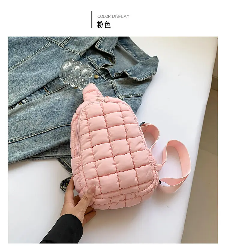 Blue Plaid Crossbody Bag for Women — feature 18