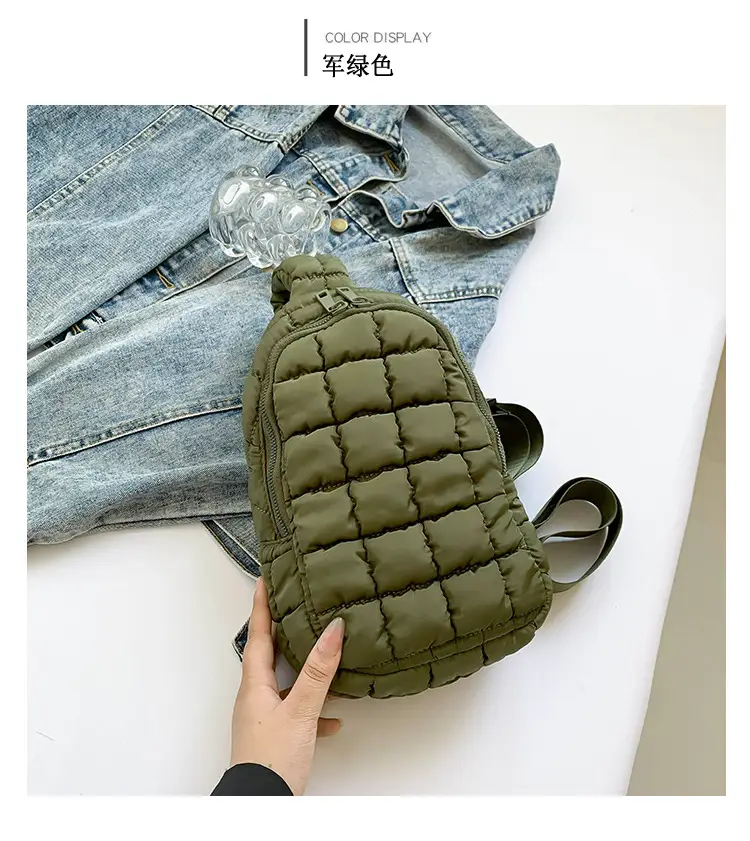 Blue Plaid Crossbody Bag for Women — feature 23
