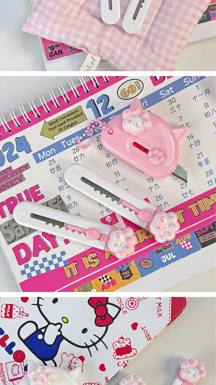 Cute Cat Design Opening Envelope Knife for Students — feature 10