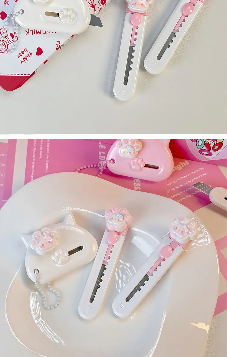 Cute Cat Design Opening Envelope Knife for Students — feature 11