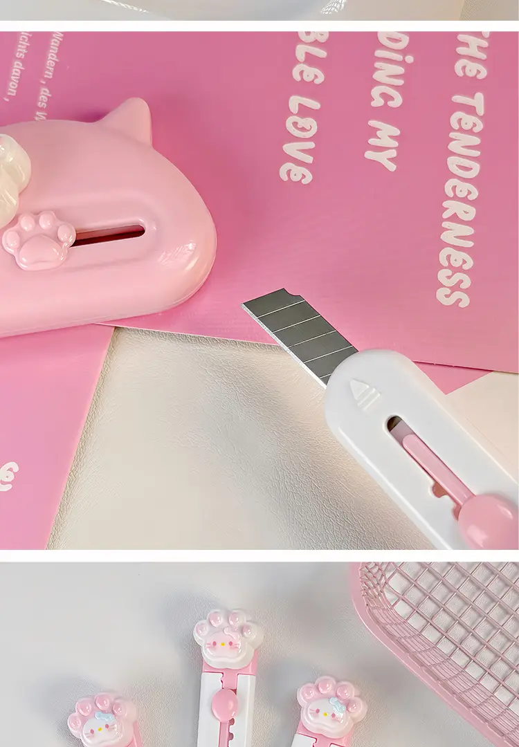 Cute Cat Design Opening Envelope Knife for Students — feature 12