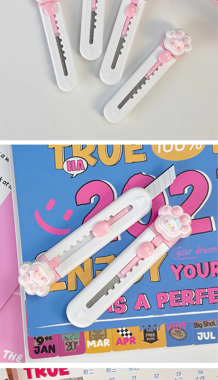Cute Cat Design Opening Envelope Knife for Students — feature 13