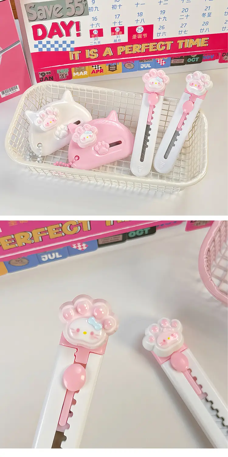 Cute Cat Design Opening Envelope Knife for Students — feature 14