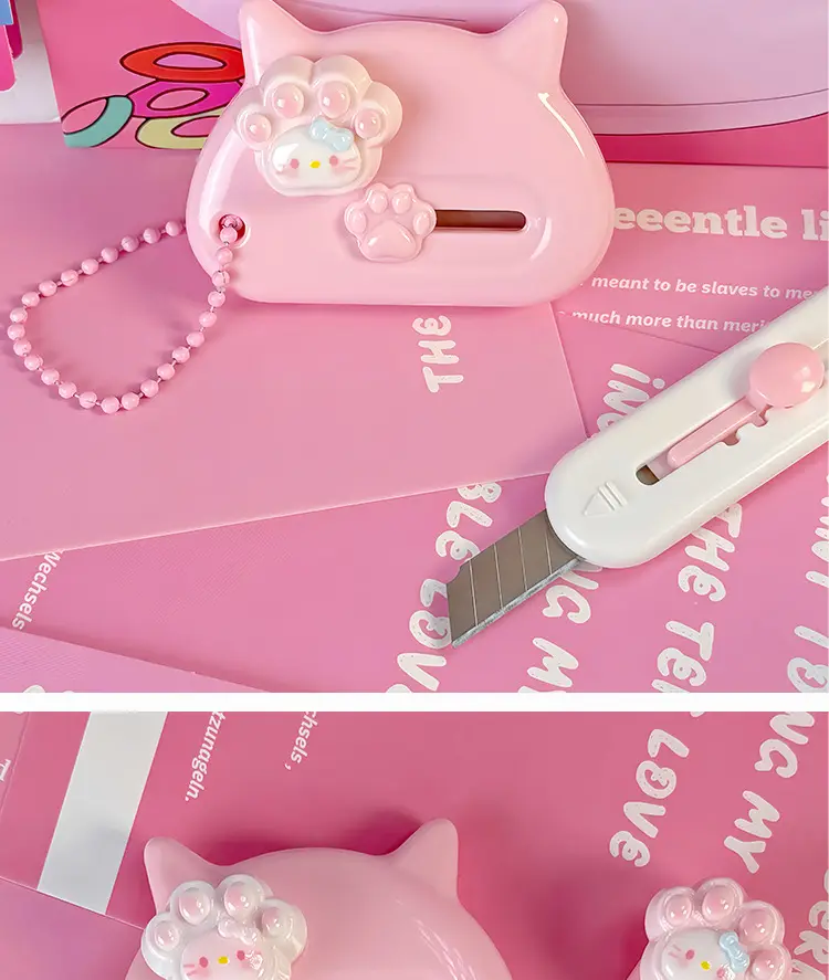 Cute Cat Design Opening Envelope Knife for Students — feature 5