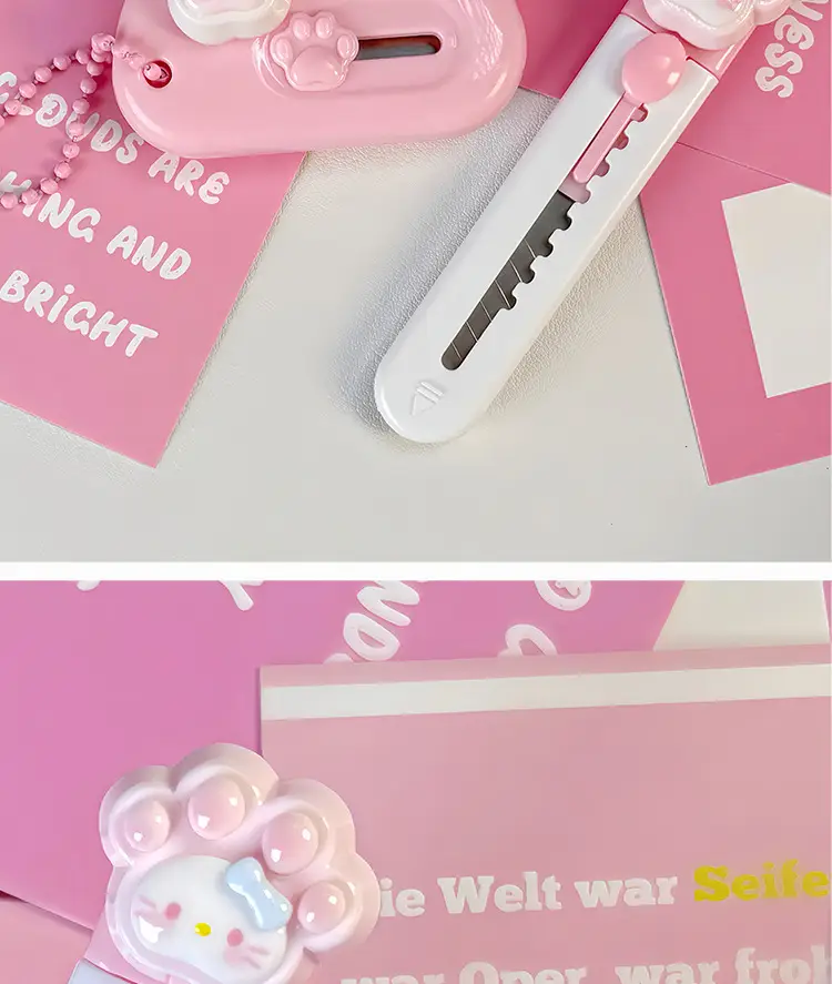 Cute Cat Design Opening Envelope Knife for Students — feature 6