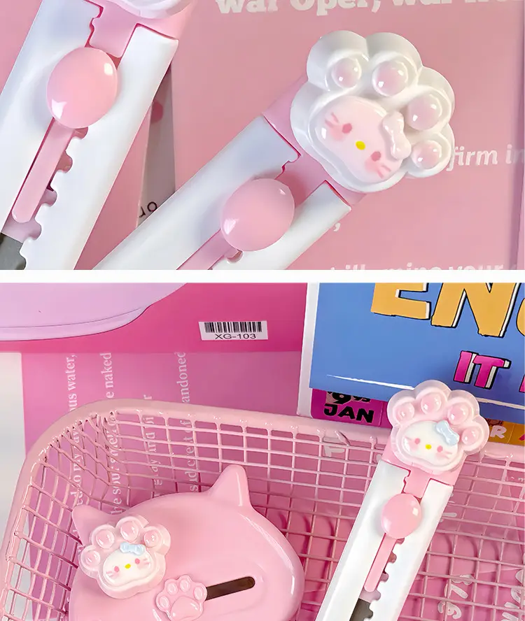 Cute Cat Design Opening Envelope Knife for Students — feature 7