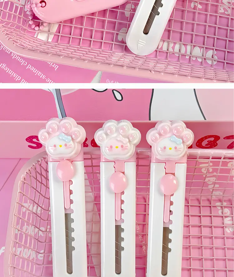 Cute Cat Design Opening Envelope Knife for Students — feature 8