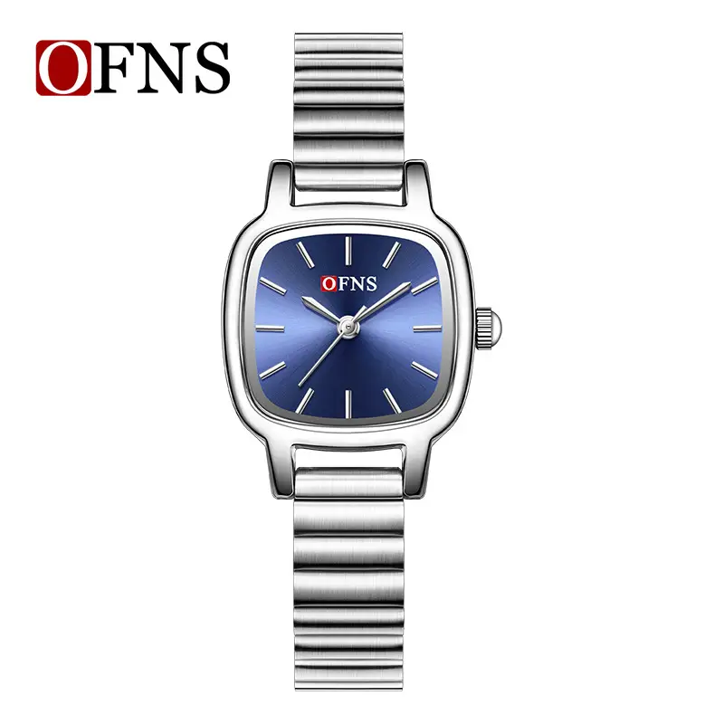 O'FNS Gold Square Quartz Women's Watch - Image 2
