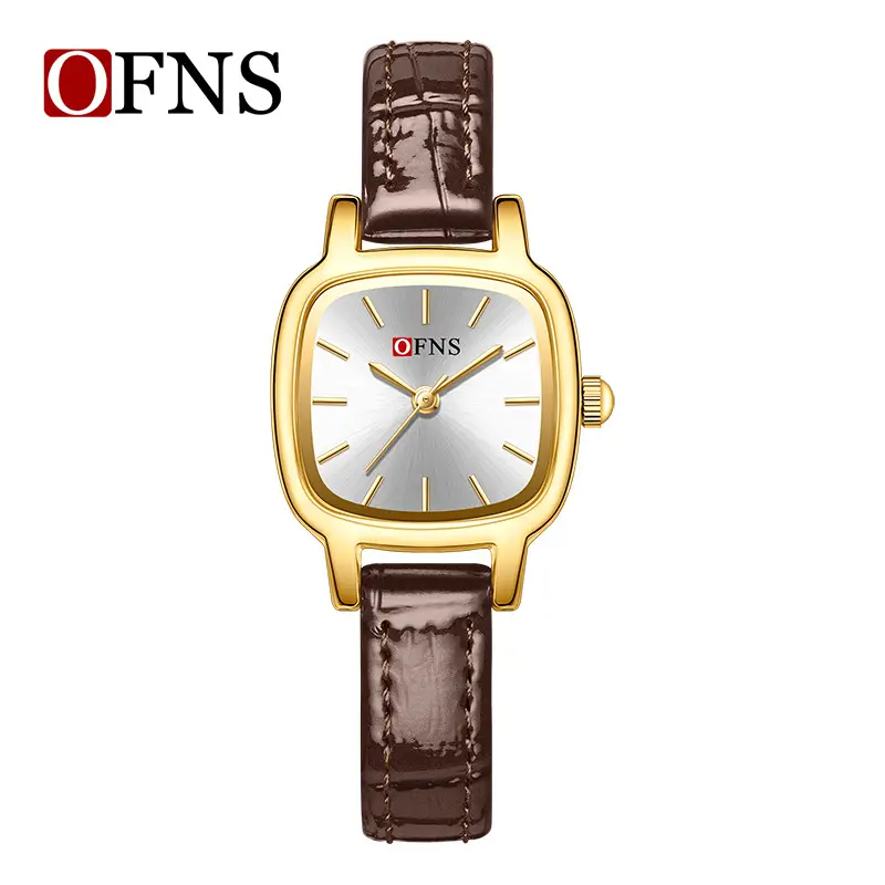 O'FNS Gold Square Quartz Women's Watch - Image 5