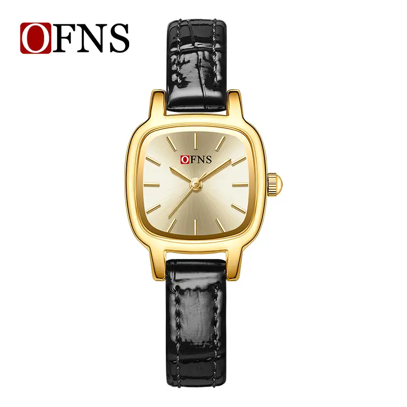 O'FNS Gold Square Quartz Women's Watch - Image 6
