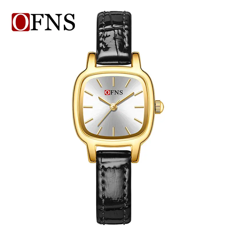 O'FNS Gold Square Quartz Women's Watch - Image 7