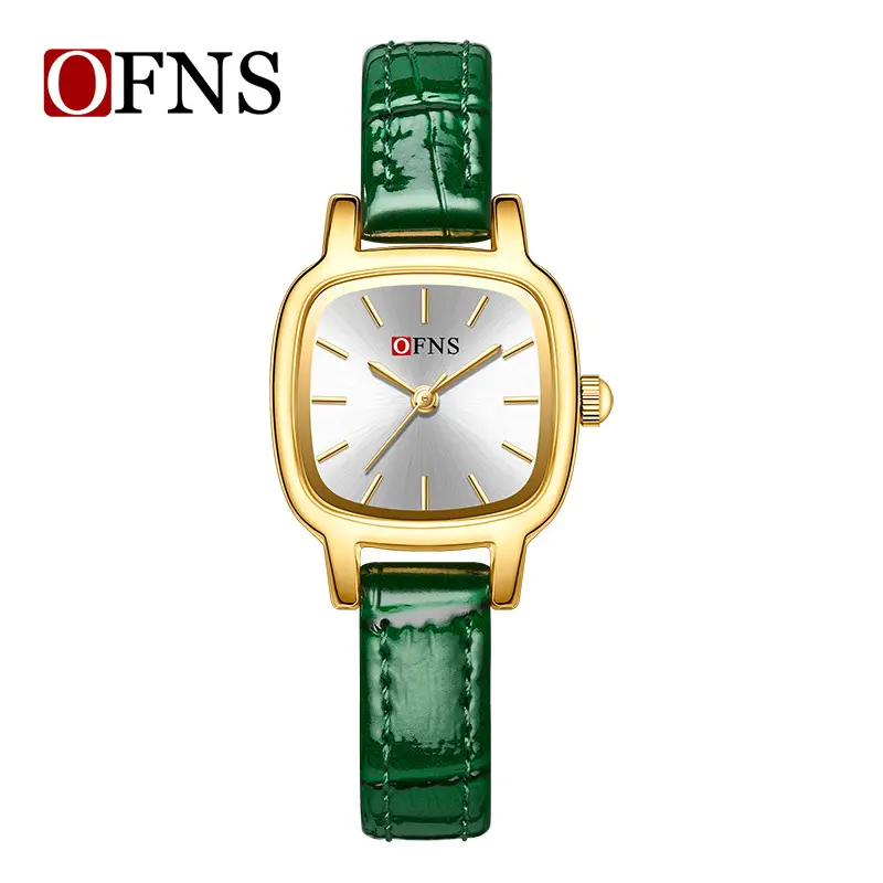 O'FNS Gold Square Quartz Women's Watch - Image 8