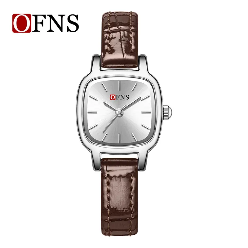 O'FNS Gold Square Quartz Women's Watch - Image 9