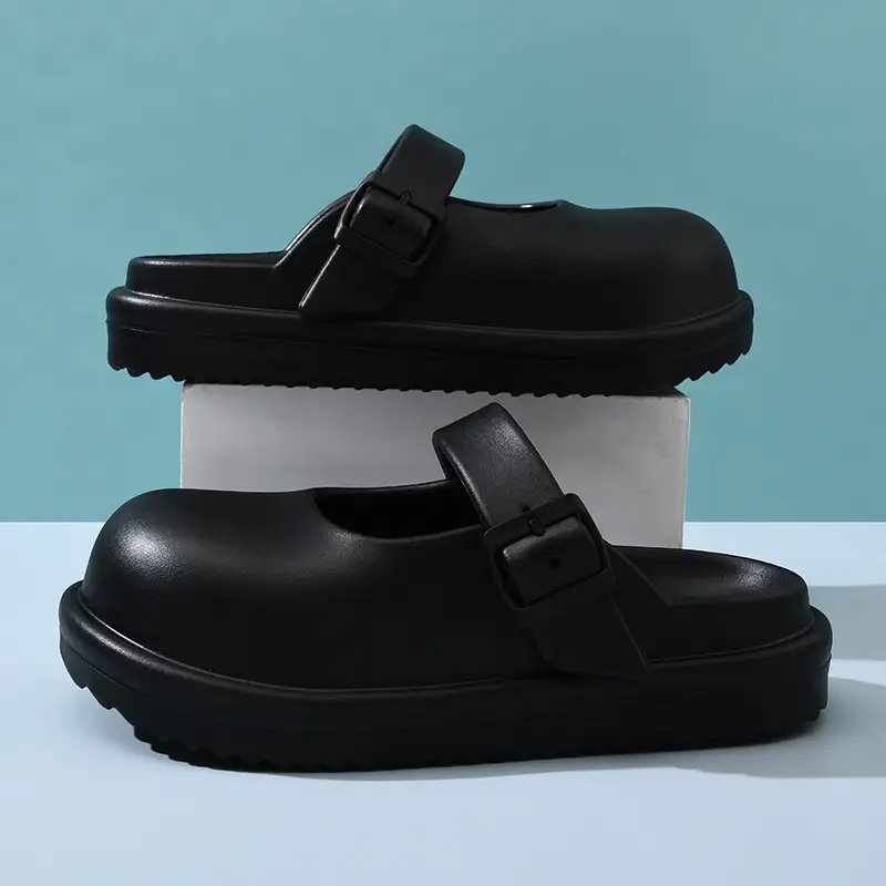 Women's Cream EVA Thick Slippers Summer - Image 5