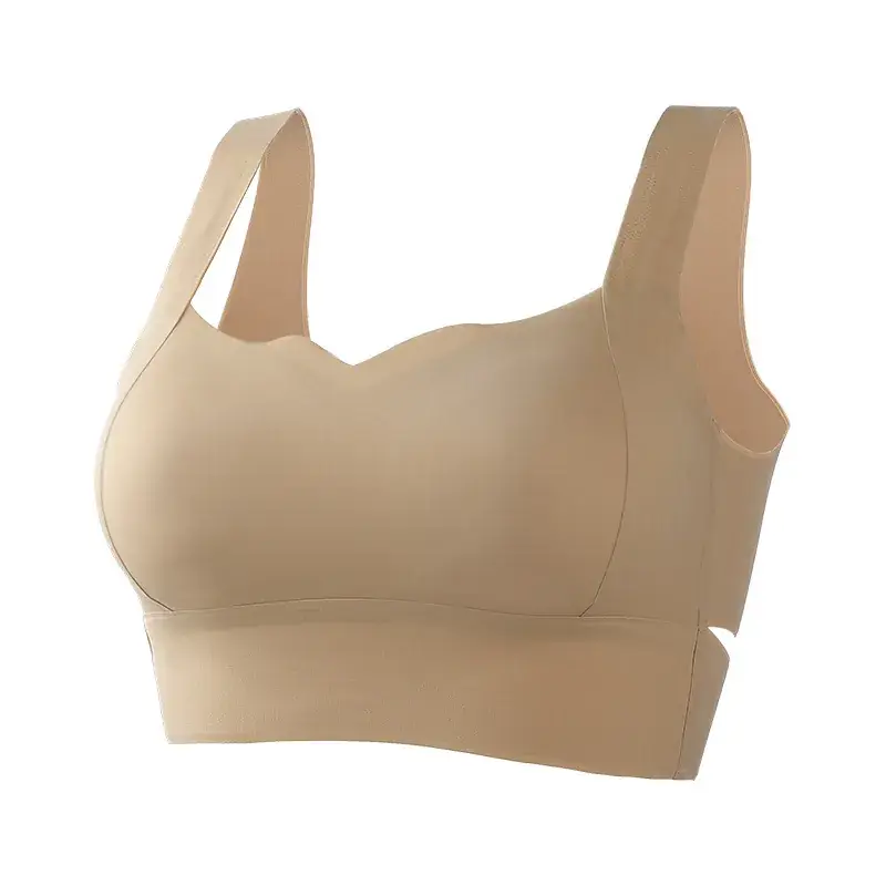 Black Crossback Bra No Mark Skin Friendly