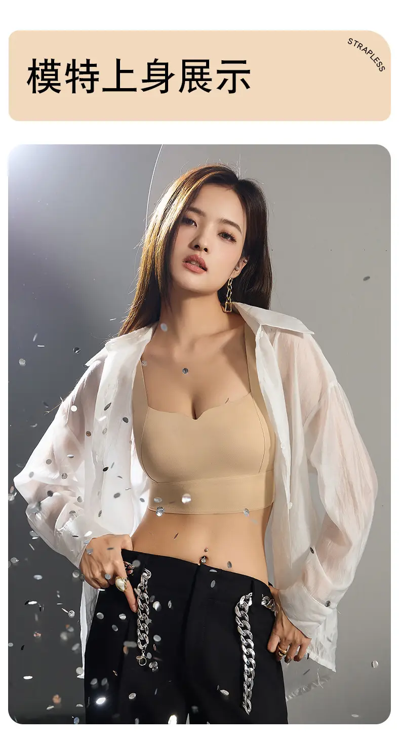 Black Crossback Bra No Mark Skin Friendly — feature 17