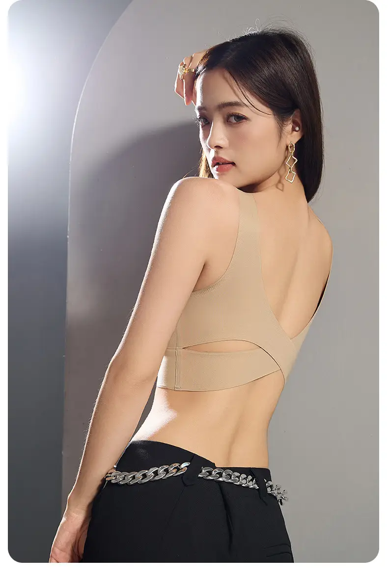 Black Crossback Bra No Mark Skin Friendly — feature 20