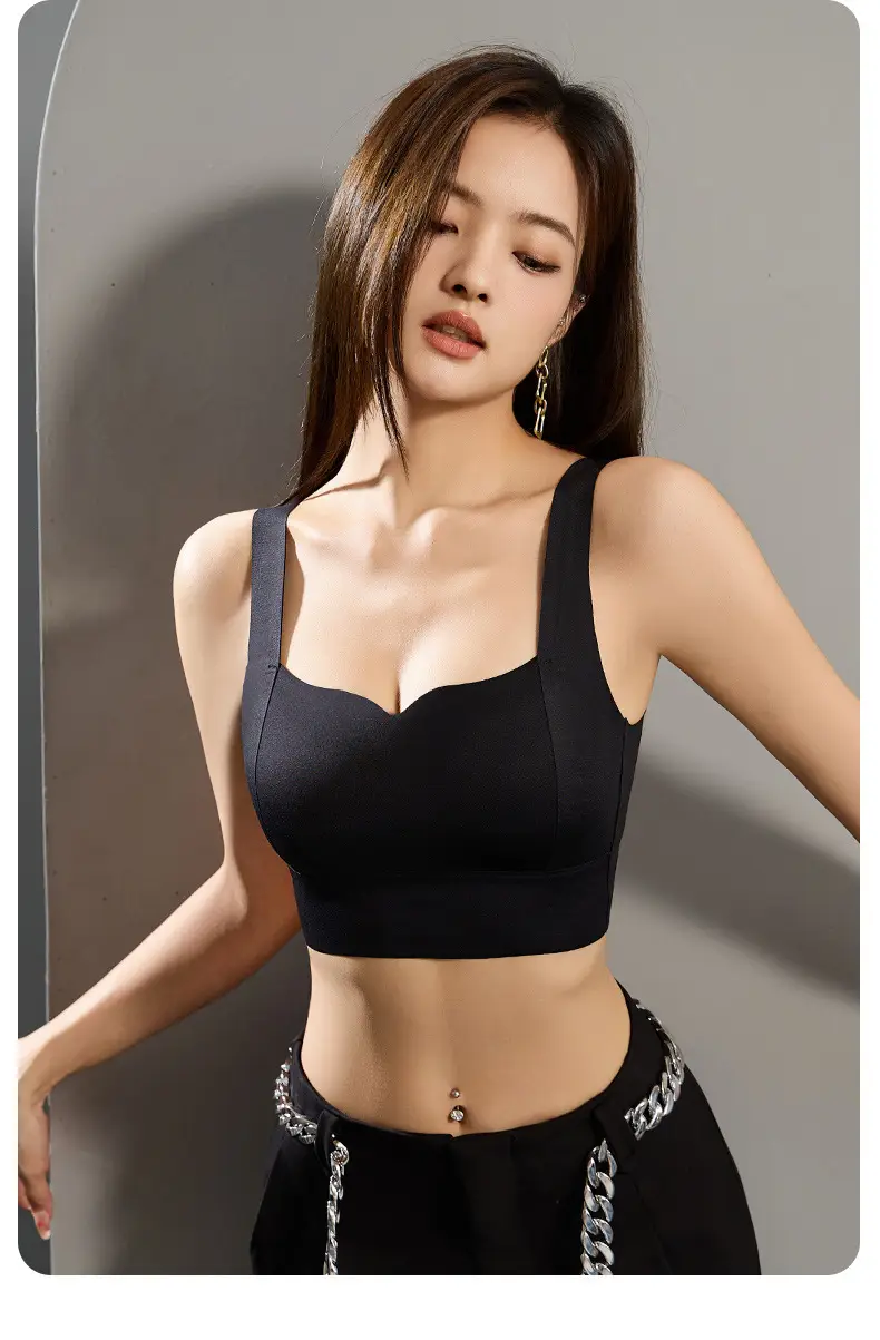 Black Crossback Bra No Mark Skin Friendly — feature 21
