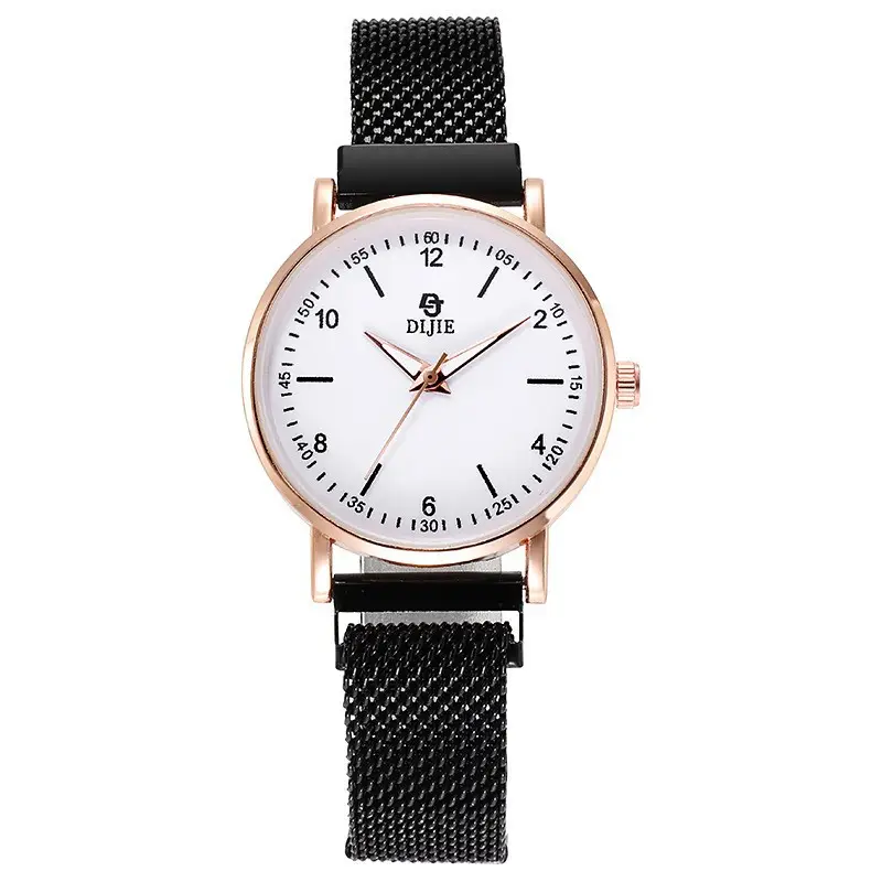 Casual, Light and Luxurious Quartz Series, Niche Whitening, Fashionable Women's Magnet, Trendyy Bestie Gift, Forest Wrist Watch