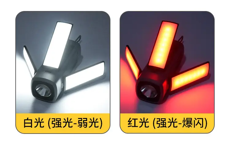 Portable Camping Light Three Leaf Flip Outdoor Lamp — feature 7