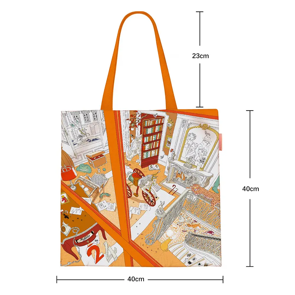 Mystery Korean Style Canvas Bag Large Capacity - Image 3