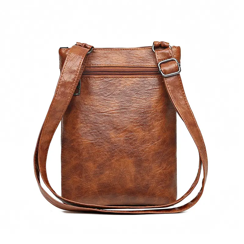 Black Crossbody Phone Bag with Shoulder Strap - Image 6